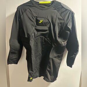 Storelli Black BodySheild Padded Compression Shirt